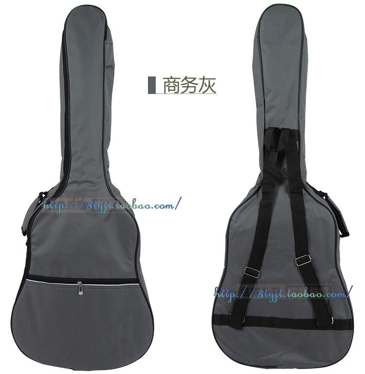 余豹(個(gè)體經(jīng)營(yíng))特價(jià)促銷(xiāo) 39-41寸加厚海綿雙肩吉他包，多色可選